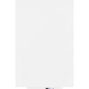 Rocada Whiteboard 6421MATT (b x h) 150 cm x 100 cm Wit (RAL 9003) Kunststof coating Incl. opbergbakje, Horizontaal- of verticaalformaat