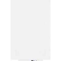 Rocada Whiteboard 6421MATT (b x h) 150 cm x 100 cm Wit (RAL 9003) Kunststof coating Incl. opbergbakje, Horizontaal- of verticaalformaat