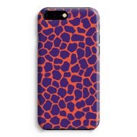 Purple Giraffe: Volledig Geprint iPhone 7 Plus Hoesje