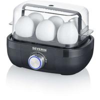 SEVERIN EK3166 Cuociuova da 1 a 6 uova - 420 W - Nero
