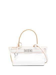 Tory Burch sac Lee Radziwill Cat Eye - Blanc