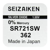 Seizaiken 362 SR721SW Zilveroxide Accu - 1.55V