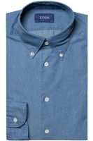 ETON Contemporary Fit Denim shirt lichtblauw, Effen