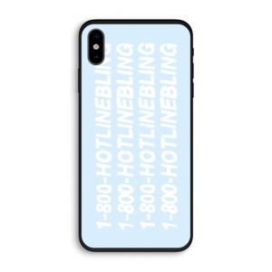 Hotline bling blue: iPhone X Biologisch afbreekbaar hoesje