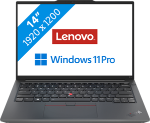 Lenovo ThinkPad E14 Gen 5 (Intel) Intel® Core™ i7 i7-13700H 35,6 cm (14") WUXGA 16 GB DDR4-SDRAM 512 GB SSD Wi-Fi 6 (802.11ax) Windows 11 Pro Zwart