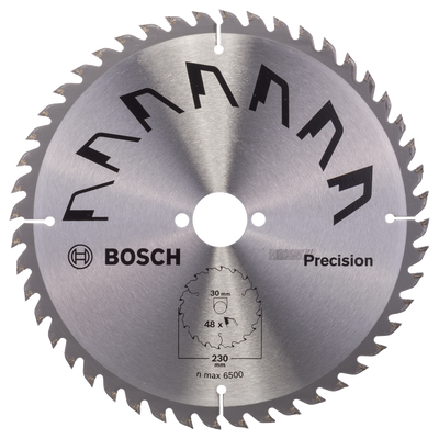 Bosch Accessoires Cirkelzaagblad Precision 230X2X30/-,T48 - 2609256875