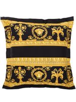 Versace coussin à imprimé I Love Baroque (45 cm x 45 cm) - Or