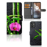 Motorola Moto G32 Hoesje Orchidee - thumbnail