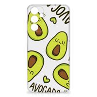 Samsung Galaxy A15 Telefoonhoesje met Naam Avocado Singing - thumbnail