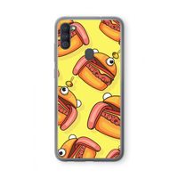 Hamburger: Samsung Galaxy A11 Transparant Hoesje
