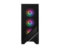 MSI MAG FORGE 120A AIRFLOW computerbehuizing Midi Tower Zwart, Transparant - thumbnail