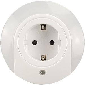 Nested LED Nachtlamp met sensor en stopcontact 0,42W 3000K - 5652101