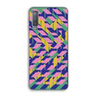 Skew Blush 1: Samsung Galaxy A7 (2018) Transparant Hoesje