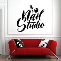 Nail Studio venster PVC gesneden stickers