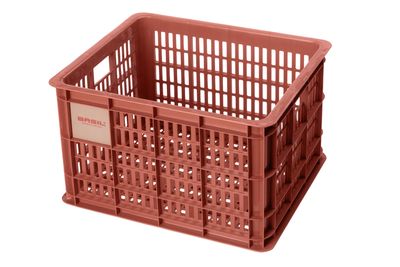 Basil fietskrat m - medium - 29.5 liter - rood
