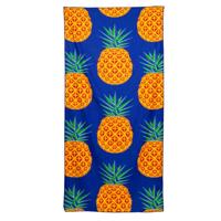 Ananas Print Microvezel Strandhanddoek