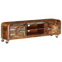 Tv-meubel 120x30x36 cm massief gerecycled hout - thumbnail