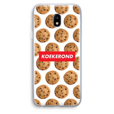 Koekerond: Samsung Galaxy J3 (2017) Transparant Hoesje