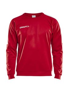 Craft 1906980 Progress R-Neck Sweater M - Bright Red/White - L