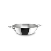 Habonne Avance Wok - 24 cm - Triply RVS - met glasdeksel