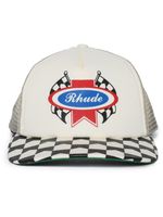 RHUDE casquette Chevron Rally - Blanc - thumbnail