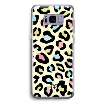 Leopard pattern: Samsung Galaxy S8 Plus Transparant Hoesje
