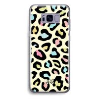 Leopard pattern: Samsung Galaxy S8 Plus Transparant Hoesje