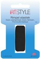 Restyle Rimpel Elastiek 20 meter 000 Zwart