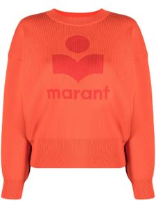 MARANT ÉTOILE pull en maille intarsia - Orange