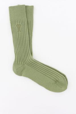 Ami Paris socks ADC Plain USC603.379 olive
