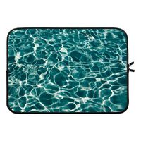 Weerkaatsing water: Laptop sleeve 13 inch