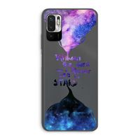 Stars quote: Xiaomi Redmi Note 10 5G Transparant Hoesje