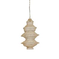 Light & Living Metalen net hanglampNakisha Ø 40cm - zand - 2973843