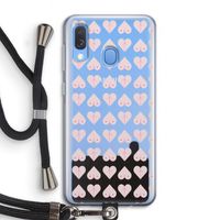 Ass 'n Titties: Samsung Galaxy A40 Transparant Hoesje met koord