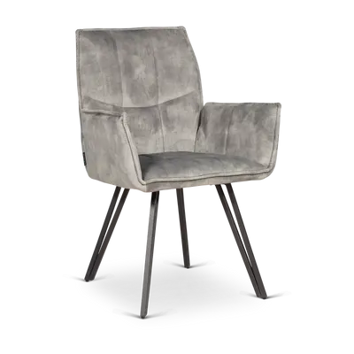 Armstoel Fancy - Adore Steel Armstoel Fancy - Adore Steel