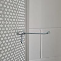 Boardhaak enkel 100 mm 3.4mm breed 25mm