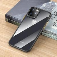 ROCK Guard Pro-serie schokbestendig TPU + PC beschermende case voor iPhone 11 Pro Max (zwart)