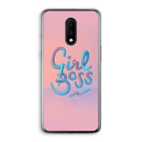 Girl boss: OnePlus 7 Transparant Hoesje