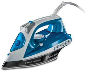 Russell Hobbs Supreme Steam Pro 2600 W 0,31 l Keramische zoolplaat Blauw, Wit