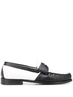 RHUDE mocassins colour block - Noir