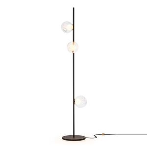 Bocci 28.3 Tall Vloerlamp - Transparant - Zwarte base