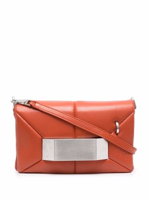 Rick Owens sacoche Griffin en cuir - Orange