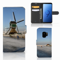 Samsung Galaxy S9 Flip Cover Schaatsers