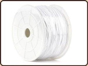Ruben Robijn Waskoord rol 1mm wit (1 st)