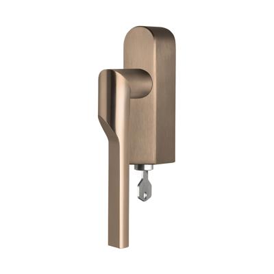 Formani GL101-DKLOCK-O draaikiepgarnituur afsluitbaar PVD licht brons rechtsdraaiend