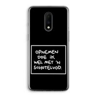 Schotelvod: OnePlus 7 Transparant Hoesje