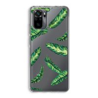 Lange bladeren: Xiaomi Redmi Note 10 Pro Transparant Hoesje