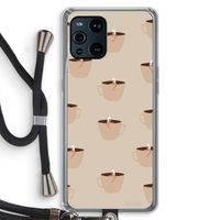 Morning coffee: Oppo Find X3 Transparant Hoesje met koord