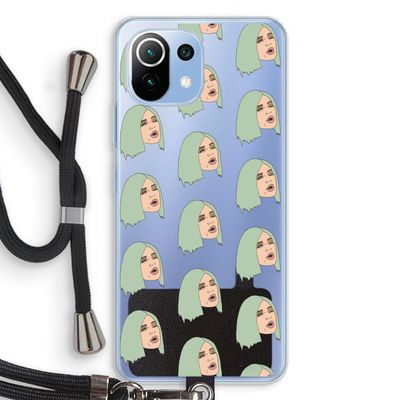 King Kylie: Xiaomi Mi 11 Lite Transparant Hoesje met koord