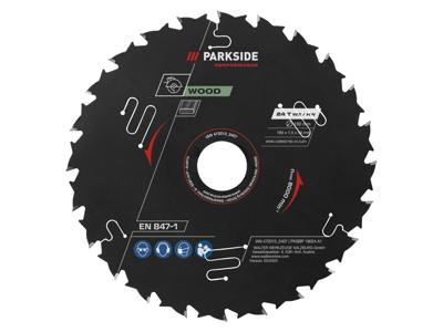 PARKSIDE PERFORMANCE Cirkelzaagblad 190 mm (190 mm hout 24 tanden)